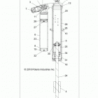 RZR XP TURBO S (Z20PAL92AG/AP/BG/BP/LG) Suspension, rear shock internals - z20pal92ag  /  ap  / ...
