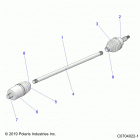 RZR XP TURBO S (Z20PAL92AG/AP/BG/BP/LG/G92AG/AP/LG) Drive train, half shaft, front - z20pal92ag  /  ap  /  b...