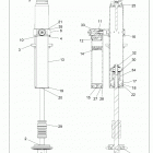 RZR XP TURBO S VELOCITY Suspension, rear shock - z20pae92ac  /  bc  /  f92ac  / ...