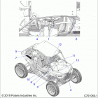 RZR XP TURBO S VELOCITY (Z20PAE92AC/BC/F92AC/LC) Body, decals common - z20pae92ac  /  bc  /  f92ac  /  lc...