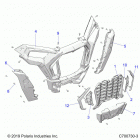 RZR XP TURBO S VELOCITY (Z20PAE92AC/BC/F92AC/LC) Body, front bumper - z20pae92ac  /  bc  /  f92ac  /  lc ...