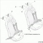 RZR XP TURBO S VELOCITY (Z20PAE92AC/BC/F92AC/LC) Body, seat belt mounting - z20pae92ac  /  bc  /  f92ac  ...