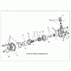 RZR XP TURBO S VELOCITY (Z20PAE92AC/BC/F92AC/LC) Drive train, front gearcase - z20pae92ac  /  bc  /  f92a...