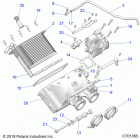 RZR XP TURBO S VELOCITY (Z20PAE92AC/BC/F92AC/LC) Engine, air intake manifold - z20paf92ac  /  lc (c701065...