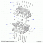 RZR XP TURBO S VELOCITY (Z20PAE92AC/BC/F92AC/LC) Engine, crankcase - z20pae92ac  /  bc  /  f92ac  /  lc (...