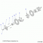 RZR XP TURBO S VELOCITY (Z20PAE92AC/BC/F92AC/LC) Suspension, front carrier and hub - z20pae92ac  /  bc  /...