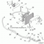 RZR XP1000 (Z20NAE99AC/AL/AN/BC/BL/BN/LL/MAL/RAZ/BZ/KAF/AK/BF/BK) Engine, cooling system - z20nae99ac  /  al  /  an  /  bc...