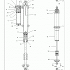 RZR XP1000 (Z20NAE99AC/AL/AN/BC/BL/BN/LL/MAL/RAZ/BZ/KAF/AK/BF/BK) Suspension, rear shock internals - z20nae99ac  /  al  / ...