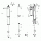 RZR XP1000 (Z20NAE99AC/AL/AN/BC/BL/BN/LL/MAL/RAZ/BZ/KAF/AK/BF/BK) Suspension, rear shock internals - z20nar99az  /  bz (70...