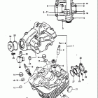 ALT125 1983-1984 ГОЛОВКА ЦИЛИНДРА