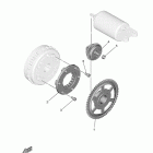 WOLVERINE RMAX 4 LE (YXF10WPLML) Муфта стартера