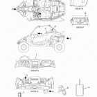 YXZ1000R SS XTR  (YXZ10YEZMG) Наклейки 1