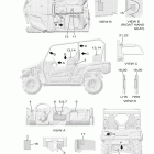 WOLVERINE X4 HUNTER (YXF85WPHLH) Наклейки 1