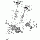 WOLVERINE X4 XTR  (YXF85WPSLZ) Коленчатый вал и Поршень