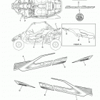 YXZ1000R EPS SS (YXZ10YEXLW) Наклейки