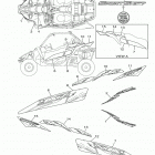 YXZ1000R SS XTR (YXZ10YESLB) Наклейки