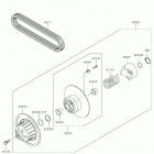 MULE 4000 Driven converter  /  drive belt
