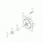 MULE PRO-FXR Front hubs  /  brakes