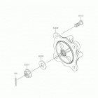 MULE PRO-FXR Rear hubs  /  brakes