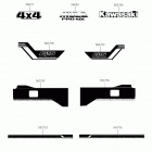 MULE PRO-MX EPS Decals(green)(blf)