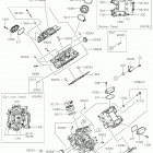 TERYX4 ГОЛОВКА ЦИЛИНДРА