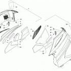 BLAST 4000 M ORANGE SK [S2021JABK1USO] Side panel assembly [108709]