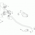 BLAST 4000 ZR BLUE SK [S2021JABKTUSL] Handlebar and controls [108677]