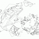 BLAST 4000 ZR GREEN NE [S2021JABSTNEG] Hood and windshield [108877]
