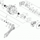 M 8000 HARDCORE ALPHA ONE 154 (3.0) GREEN [S2021MHHA3USG] Drive train shafts and brake assemblies [108602]