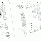 M 8000 HARDCORE ALPHA ONE 165 (3.0) RED [S2021MHHAOUSR] Front suspension shock absorber assembly [108326]