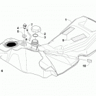 M 8000 HARDCORE ALPHA ONE 165 (3.0) RED SK [S2021MHHKOUSR] Gas tank assembly [107063]
