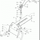 M 8000 MOUNTAIN CAT ALPHA ONE 165 (3.0) RED [S2021MCHAOUSR] Cooling assembly [108338]