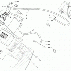 M 8000 MOUNTAIN CAT ALPHA ONE ES 154 (2.6) RED INTERNATIONAL [S2021MCHA4OSR] Battery assembly [107996]