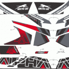 M 8000 MOUNTAIN CAT ALPHA ONE ES 154 (3.0) RED SK [S2021MCHK4USR] Decals [108654]