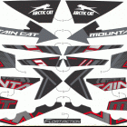 M 8000 MOUNTAIN CAT ES 153 RED INTERNATIONAL EARLY BUILD [S2021MCHTROER] Decals [108249]