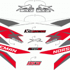 NORSEMAN 8000 X ES 153 RED INTERNATIONAL EARLY BUILD [S2021BCHLEOER] Decals [108267]