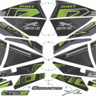 RIOT 6000 ES 146 CHARCOAL SK [S2021RTDKXUSB] Decals [108918]