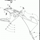RIOT 8000 ES 146 (1.6) CHARCOAL [S2021RTHLXUSB] Console assembly [107899]