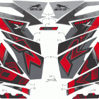 RIOT X 8000 ES 146 CHARCOAL SK [S2021R8HKCUSB] Decals [108399]