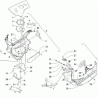 RIOT X 8000 ES 146 ORANGE [S2021R8HRSUSO] Skid plate assembly [108104]