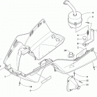 ZR 120 GREEN [S2021ZRAAAUSG] Belly pan and exhaust assemblies [108439]