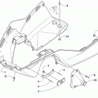 ZR 200 ES RED INTERNATIONAL [S2021ZRAACOSR] Belly pan assembly [108462]