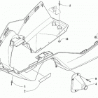 ZR 200 ES RED SK (S2021ZRAKCUSR) Belly pan assembly [108452]