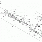 ZR 6000 LTD ES 137 ATAC GREEN [S2021ZXDQSUSG] Piston and crankshaft [108217]