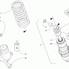ZR 6000 R SX GREEN INTERNATIONAL [S2021ACDPROSG] Rear suspension front arm shock absorber [107475]