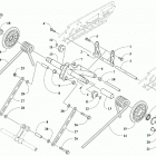 ZR 6000 R SX GREEN INTERNATIONAL [S2021ACDPROSG] Rear suspension rear arm assembly [108974]