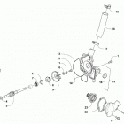 ZR 6000 R SX GREEN INTERNATIONAL [S2021ACDPROSG] Water pump and thermostat [107498]