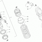 ZR 8000 RR ES 137 GREEN INTERNATIONAL SK [S2021ZXHKROSG] Rear suspension front arm shock absorber [107024]