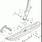 ZR 8000 RR ES 137 GREEN SK [S2021ZXHKRUSG] Ski and spindle assembly [108346]