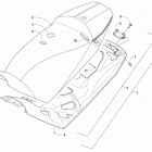 ZR 9000 THUNDERCAT 137 GREEN SK [S2021ZXXKCUSG] Seat assembly [108811]